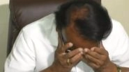 BJP Leader Shashil Namoshi Cries After Party Didn't Give Him Ticket! Watch Video of Shocked Neta in Tears
