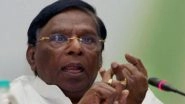 Kiran Bedi Vs Narayanasamy: PM Narendra Modi Encouraged Lt Governor to Create Problems For Us, Says Puducherry CM