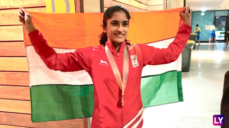 Vinesh Phogat ‘Too Happy’ to Qualify for Tokyo Olympics 2020, Fans Congratulate Indian Woman Wrestler on Twitter (Watch Video)