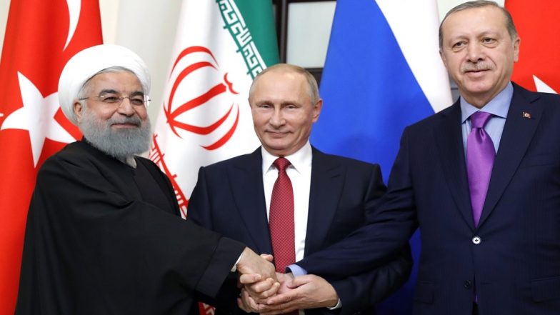 U.S. Says It Is Leaving Syria While Iran, Russia and Turkey Hold Key Tripartite Summit