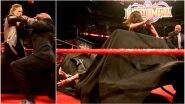 Stephanie McMahon Slams Ronda Rousey Through The Table on Monday Night RAW, Before WWE Wrestlemania 34! (Watch Video)