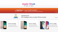 Flipkart Apple Week 2018: Discounts & Offers on iPhone X, iPhone 8, Laptops, iPads & More