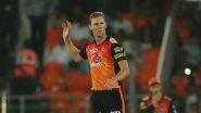 IPL 2018: SRH Pacer Billy Stanlake Ruled out of the Tournament With Finger Injury