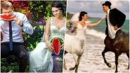 Wedding Albums of Russian Couples with Photoshopped Pictures Are Not Real but Funny