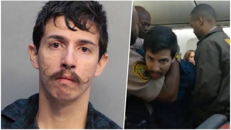 American Airlines Passenger Gropes Woman on Board, Arrested by Police Officers & Tasered: Watch Videos