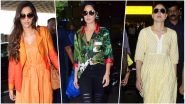 Bollywood Airport Spotting: Katrina Kaif to Kareena Kapoor Khan, Celebs Who Rocked the Easy-Breezy Summer Airport Looks This Week