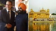 Golden Mosque Amritsar? UK Top Diplomat Simon McDonald Apologised For Referring Golden Temple as Mosque