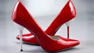 US College Male Students Wear High Heeled Shoes to Raise Awareness on Violence Against Women