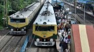 Local Train Status in Mumbai: Trains on Harbour Line Between Airoli And Thane Halted Due To Rail Fracture