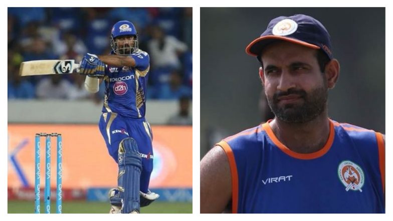 IPL 2018: Irfan Pathan Slams Krunal Pandya After he Stays on the Crease Despite Being Given Out