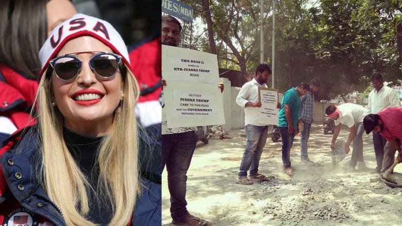 Hey Ivanka Trump, Some Annoyed Hyderabad Residents Have Named a Lane 'KTR-Ivanka Trump Road', Care to Know Why?