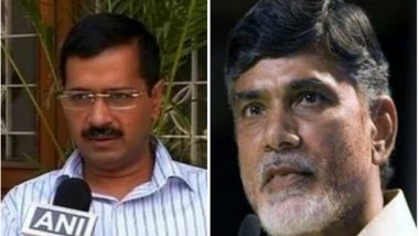 Third Front Building Up? Delhi CM Arvind Kejriwal to Meet Andhra CM Chandrababu Naidu in Delhi