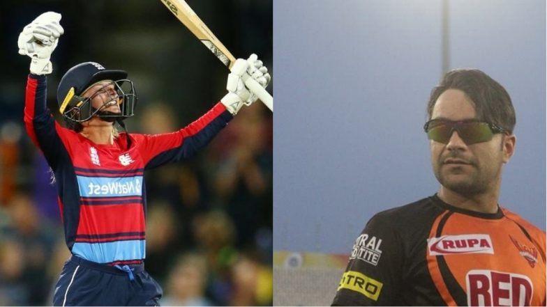 IPL 2018: Here's an Interesting Twitter Conversation Between Rashid Khan & England Woman's Cricketer Danielle Wyatt