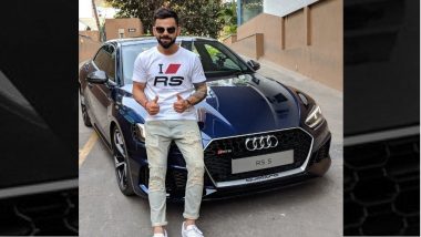 Virat Kohli Poses With Audi RS 5 Coupe, Luxury car Launched in India at Rs 1.1 Crore