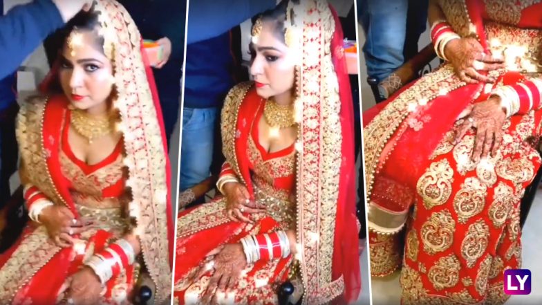 Video: This Punjabi Bride Wearing 'Lights Wala Lehenga' aka Bridal Outfit with Fairy Lights will Leave You SHOCKED! 