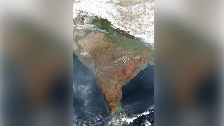 NASA Images Show Fires in Large Parts of India! Is Crop Stubble Burning ...