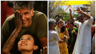 Milind Soman-Ankita Konwar’s Haldi Ceremony Pictures are Too Bright and Beautiful to Miss