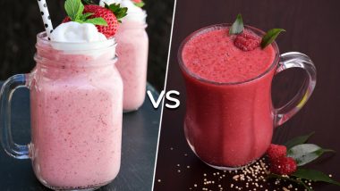 Smoothies and Milkshakes are Not The Same, Know the Difference Between the Beverages