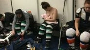 Hockey Player Breastfeeding Her Baby During Game Break Garners Both Positive And Negative Views