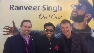 Ranveer Singh Flags Off 'Ranveer on Tour' Train in Switzerland