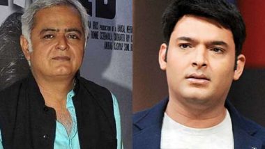 'Kapil Sharma's Language With The Journalist Was Despicable,' Filmmaker Hansal Mehta Tweets