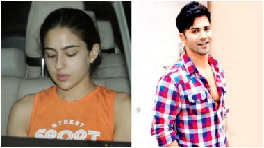 Sara Ali Khan Spotted Outside Varun Dhawan's Office; Can We Expect A Movie Announcement Soon? - View Pics