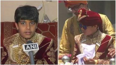 12-Year-Old Surat Boy Becomes Jain Monk, Family Celebrates Son Taking ‘Diksha’