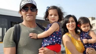 Karanvir Bohra Takes Off On A Family Vacation To Goa With His Twin Daughters - View Pics