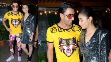 Ranveer Singh's Outfit for the Gully Boy's Wrap-up Party Is so Bad Even Alia Bhatt Can't Look at It - View Pics