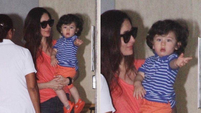 Taimur Is Almost Twinning with His Mommy Kareena Kapoor Khan and We Can't Keep Calm - View Pics