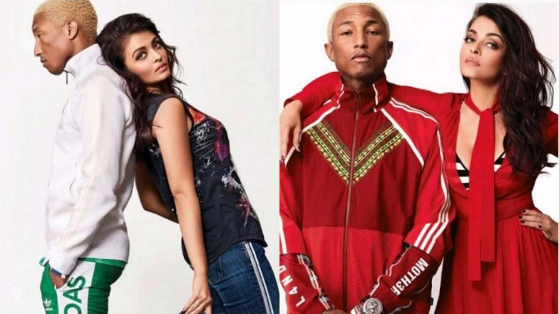 Aishwarya Rai Bachchan And Pharell Williams Set The Temperatures Soaring In This Photoshoot - View Pics