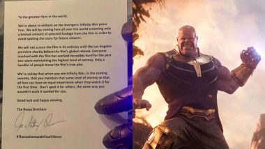 Looking Forward To Avengers: Infinity War? Thanos Demands Your Silence And This Is Why