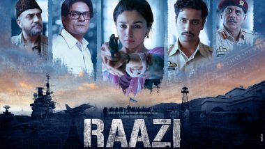 Raazi New Poster: Alia Bhatt and Vicky Kaushal to be at Emotional War in the Spy Thriller