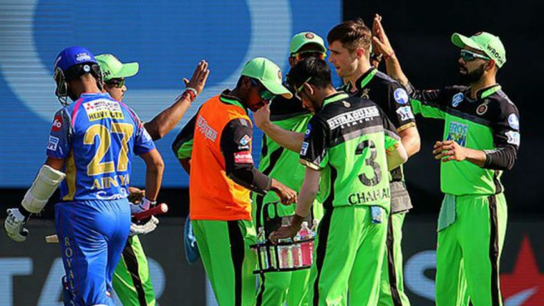 IPL 2018: RCB don Green Jersey Against RR as Part of Their ‘Go Green’ Initiative