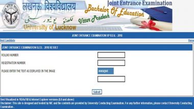 UP B.Ed Entrance Exam Result Declared; Check Result on upbed.nic.in