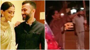 Sonam Kapoor and Anand Ahuja Wedding prep Begins! Mom Sunita Kapoor Assists Decorations at Bandra Residence - Watch Video