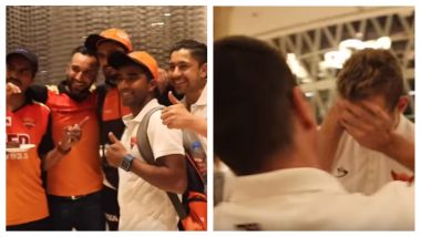 IPL Diaries 2018: That’s How Sunrisers Hyderabad Celebrated Their Hat Trick Win Against the Kolkata Knight Riders