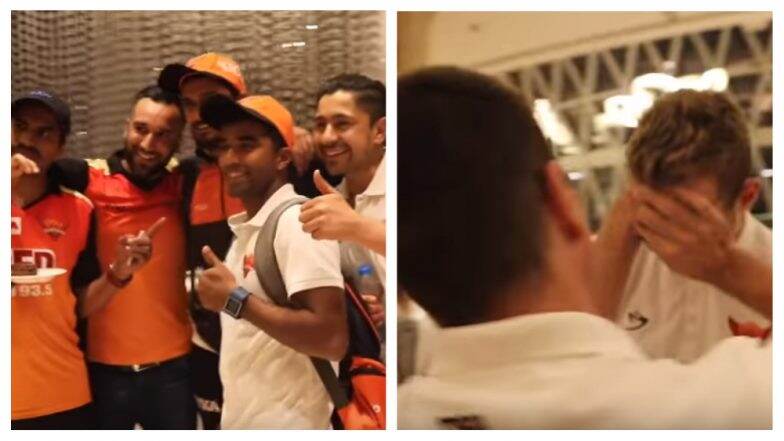 IPL Diaries 2018 That’s How Sunrisers Hyderabad Celebrated Their Hat Trick Win Against the Kolkata Knight Riders