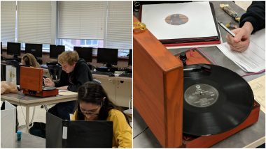 Student in Vancouver School Carried Record Player to Listen to Music During Exams as Cell Phones Weren't Allowed, Ended up Acing the Test