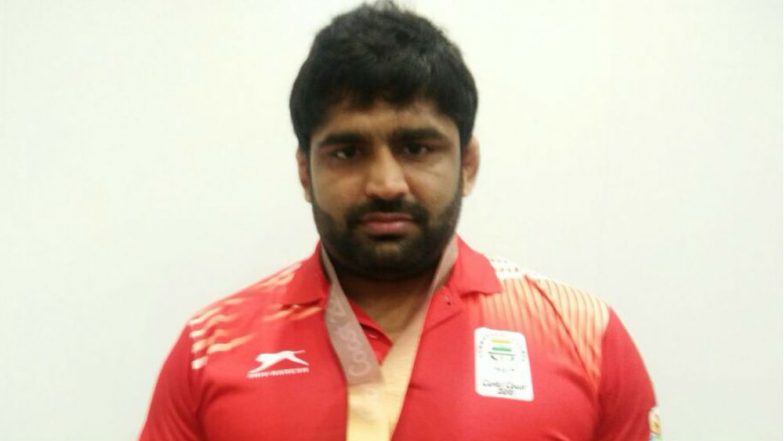 CWG 2018: Wrestler Sumit Malik Admits to Biting Opponent Korey Jarvis, Says Did not Taste Like 'Tandoori Chicken'