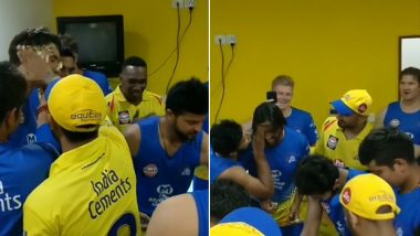 IPL 2018 Diaries: Watch Team CSK’s Murali Vijay & Coach Stephen Fleming get Face & Hair Facial