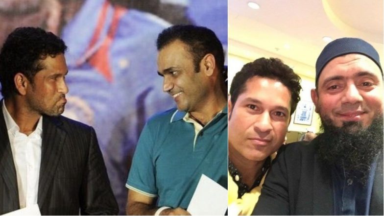 Virender Sehwag, Saina Nehwal, Saqlain Mushtaq and Other Sports Personalities Line up to Wish Sachin Tendulkar on his 45th Birthday