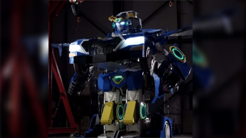 Transformer Robot That Turns Into a Car Unveiled in Japan, Watch Video