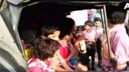 Unnao Police Gets Careful Post Kushinagar School Van Accident, Checks Vehicles Ferrying Students to Avert Unfortunate Accident!