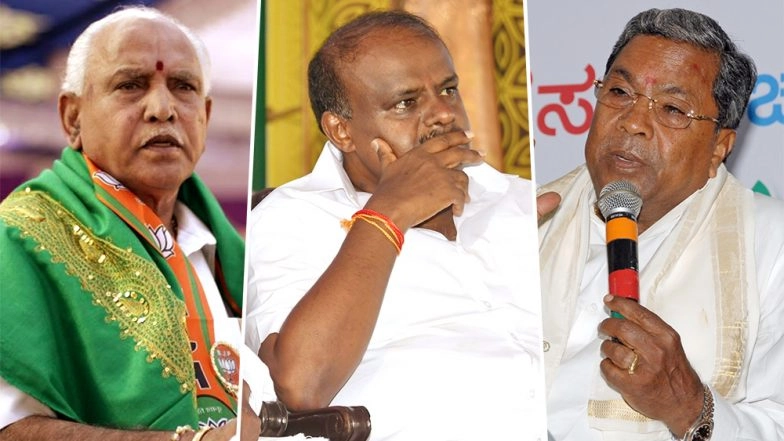 Exit Poll Results by Aaj Tak/India Today-Karvy of Karnataka Assembly Elections 2018: Watch Live Streaming Here