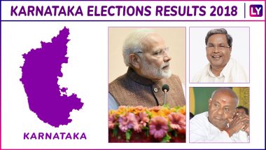 Karnataka Assembly Election 2018 Results Live on eciresults.nic.in: Check Seat-wise Counting & Results on Election Commission of India Official Website