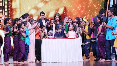 Madhuri Dixit Celebrates Her Birthday on the Sets of Dance India Dance L'il Masters - View Pics