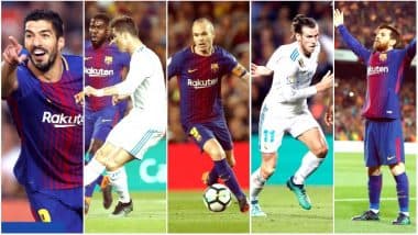 El Clasico 2018 Full Match Highlights: Watch All Goals Scored As FC Barcelona Draw 2-2 Against Real Madrid at Camp Nou