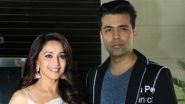 Madhuri Dixit Nene's Marathi Debut Bucket List: Karan Johar is Confident That He will Be Lucky For Dhak-Dhak Girl!