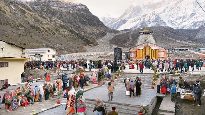 Uttarakhand Rains: 2,000 Pilgrims Stranded in Kedarnath Amid Heavy Rainfall Rescued, Taken to Safer Places